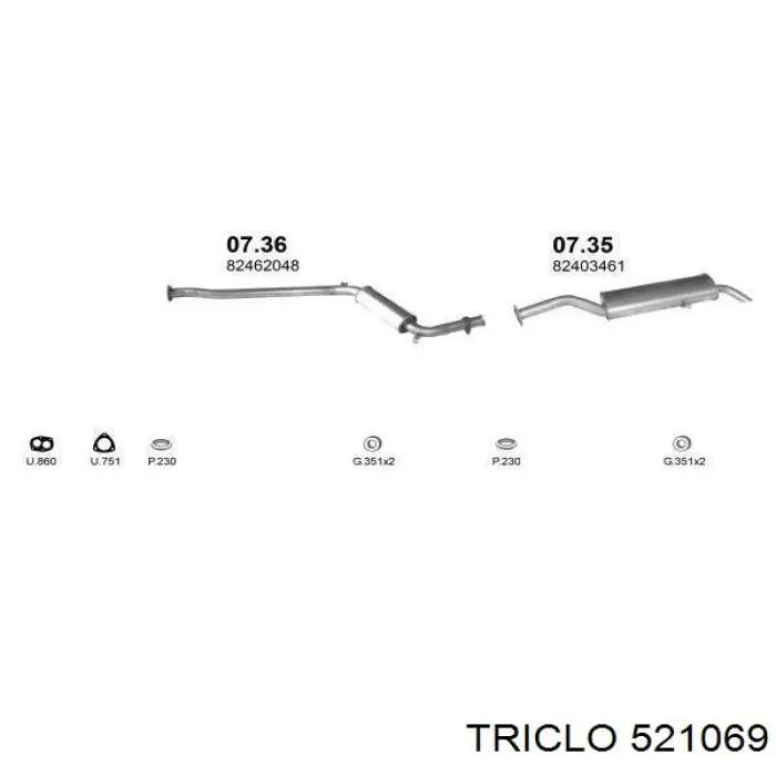 Tubo de admisión de aire al turbocompresor 1440J8 Peugeot/Citroen