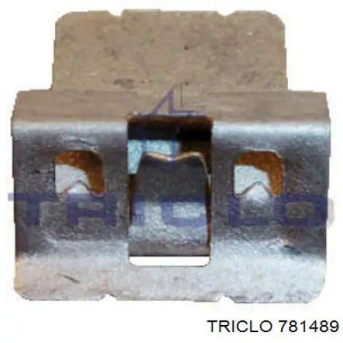 781489 Triclo cojin de viga trasera