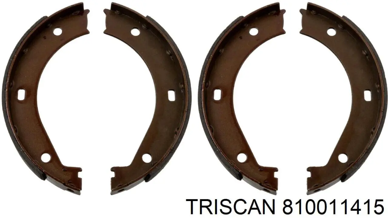 Juego de zapatas de frenos, freno de estacionamiento BMW 5 E28