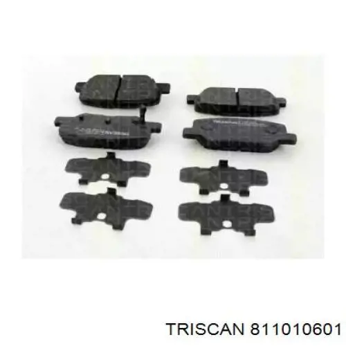 Pastillas de freno traseras 986495358 Bosch