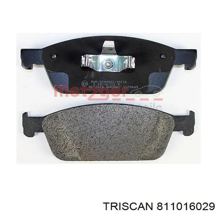 Pastillas de freno delanteras Ford Focus 3 CB8