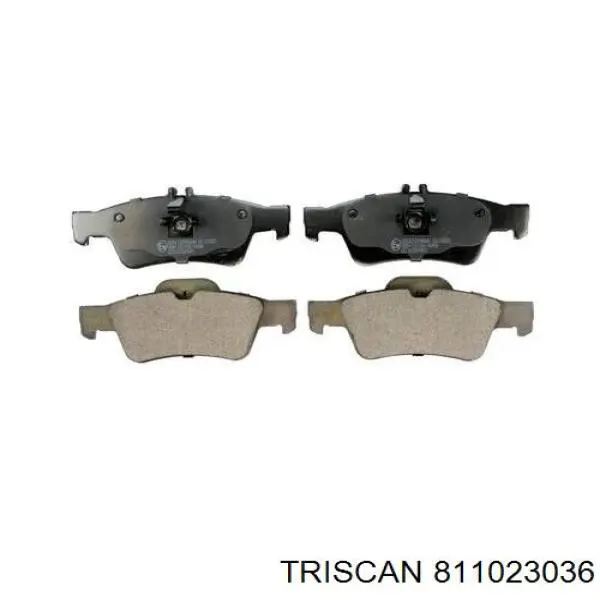Pastillas de freno traseras 64200120 Mercedes