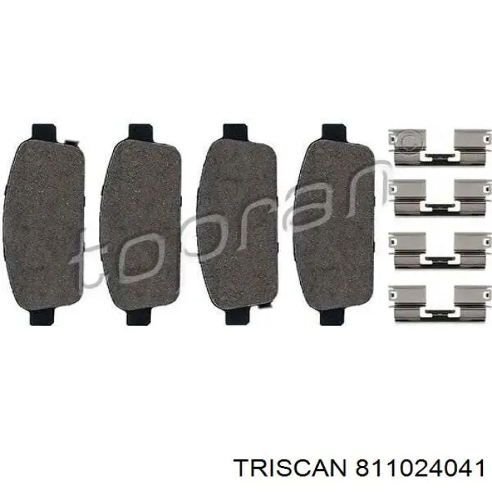RH2143202 Road House Pastillas freno traseras