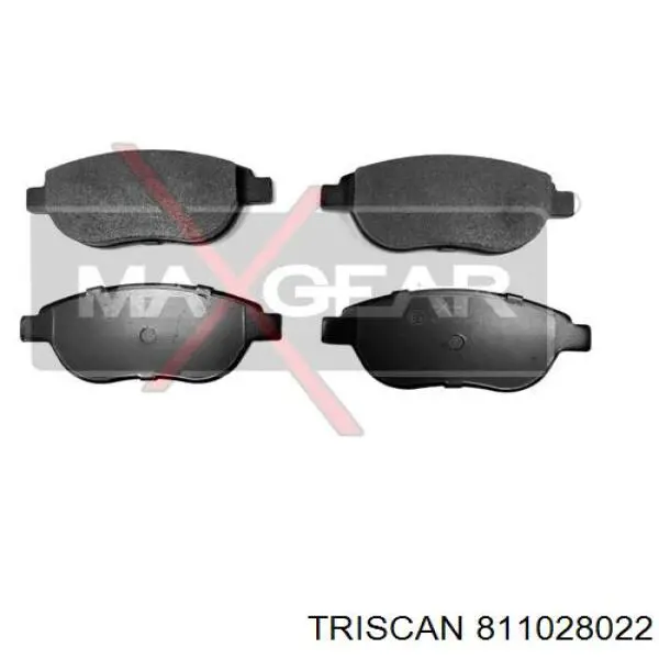 Pastillas de freno delanteras Citroen C3 1 FC