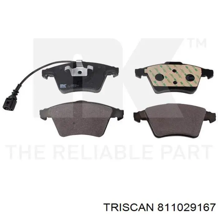 Pastillas de freno delanteras Volkswagen Transporter 7HA, 7HH, 7EA, 7EH