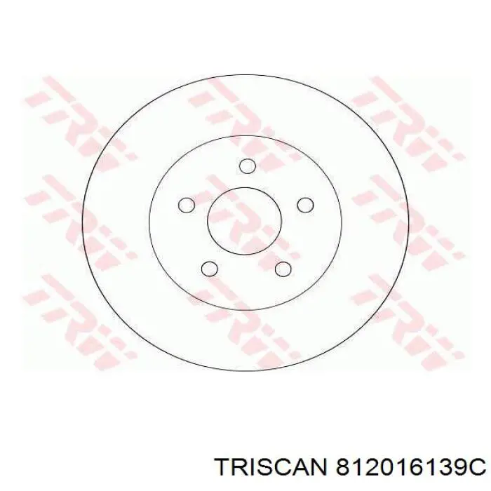 Disco de freno trasero Jaguar X-type CF1
