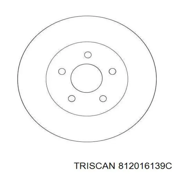 Disco de freno trasero Jaguar X-type CF1