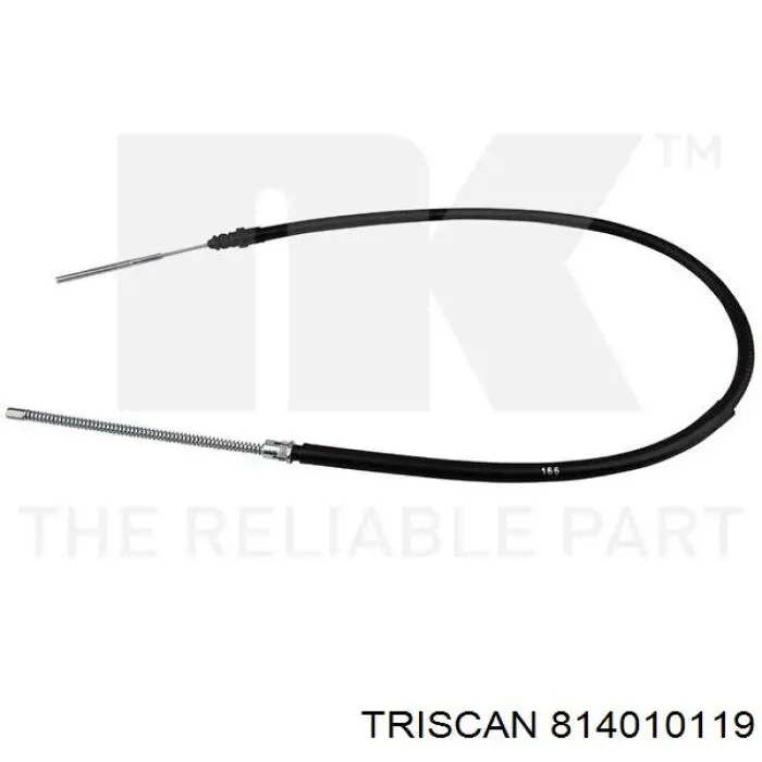 Cable de freno de mano trasero izquierdo para Citroen Evasion (22, U6)