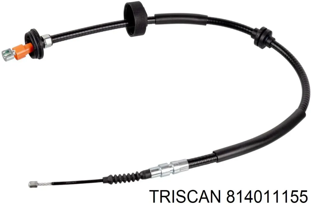 814011155 Triscan cable de freno de mano trasero derecho