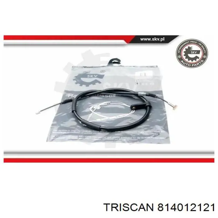 Cable de freno de mano trasero derecho C0019B LPR