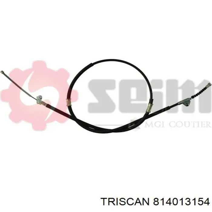 Cable de freno de mano trasero izquierdo para Toyota Carina (T19)
