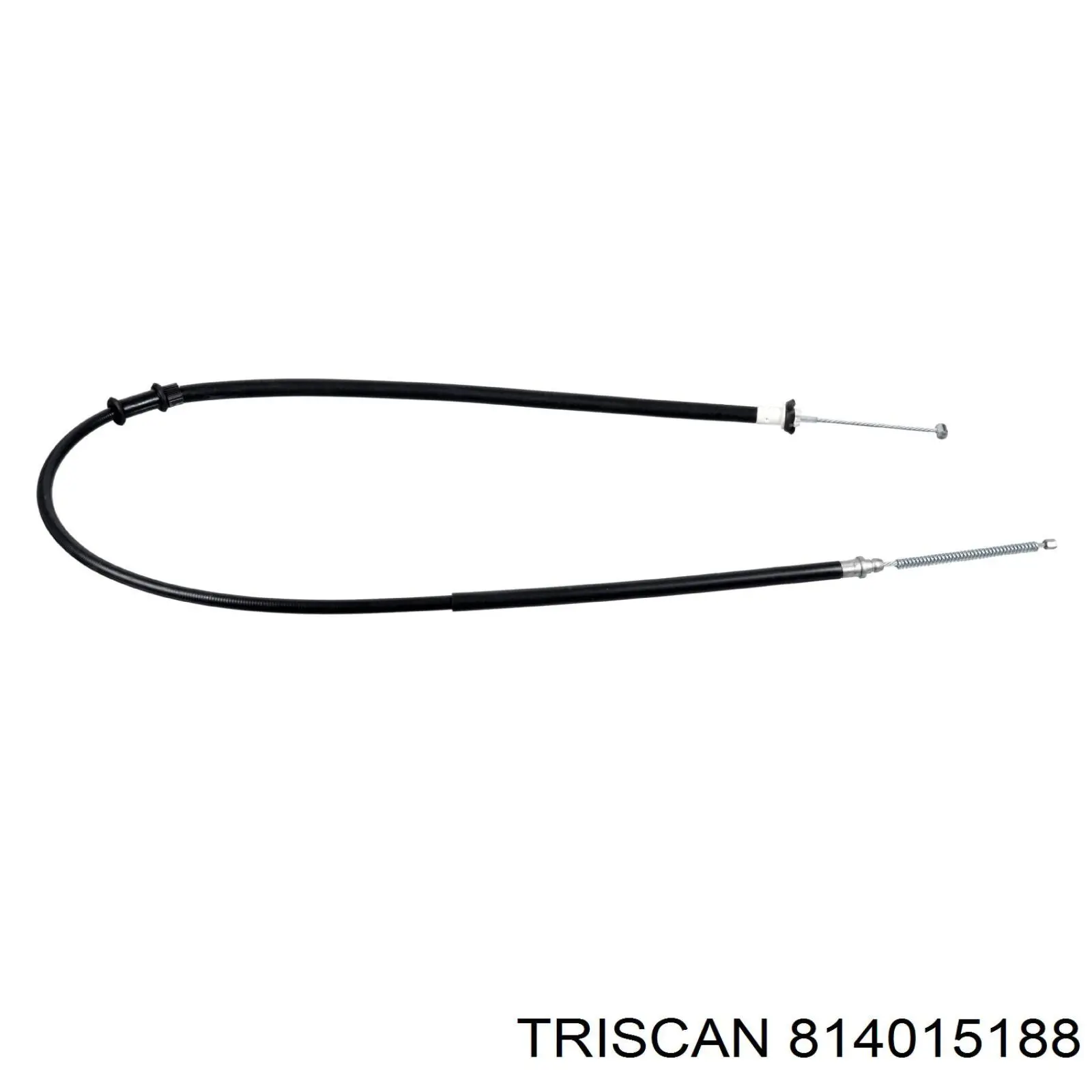 814015188 Triscan cable de freno de mano trasero derecho