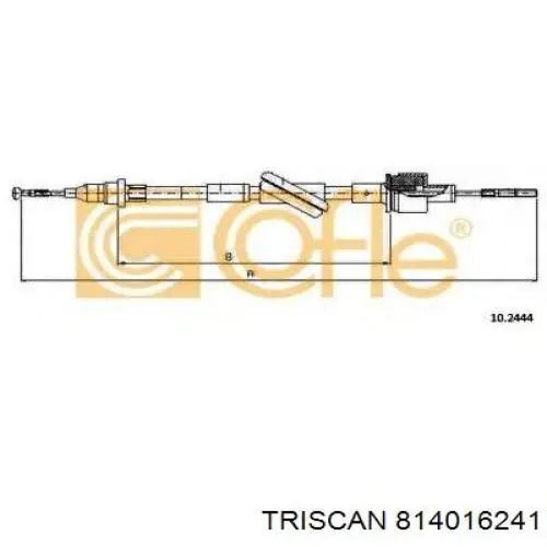 Cable de embrague Cautex 088003 precio, desde 14,87 EUR