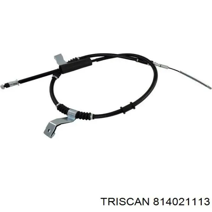 P96549802 General Motors cable de freno de mano trasero derecho