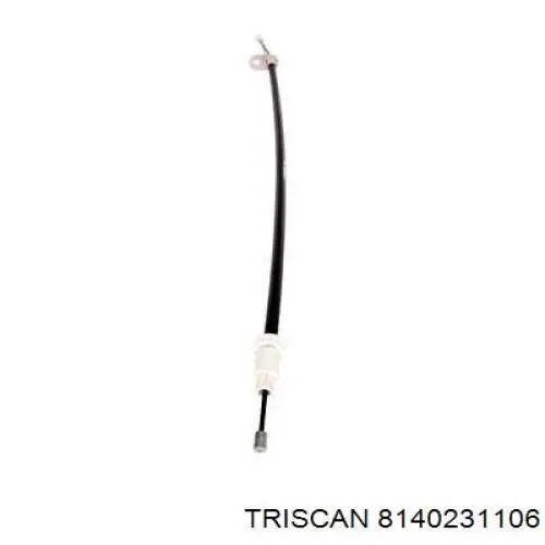 8140 231106 Triscan cable de freno de mano trasero derecho/izquierdo