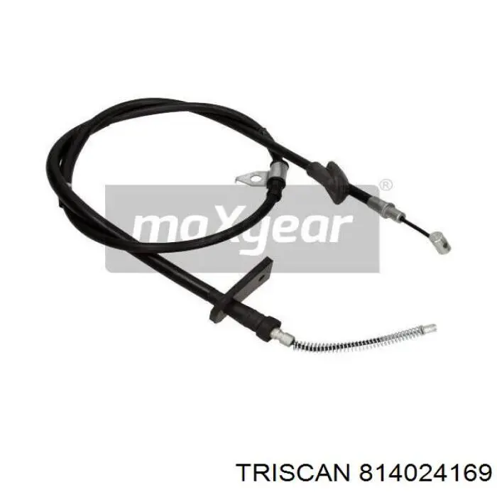 4700357 Opel cable de freno de mano trasero derecho