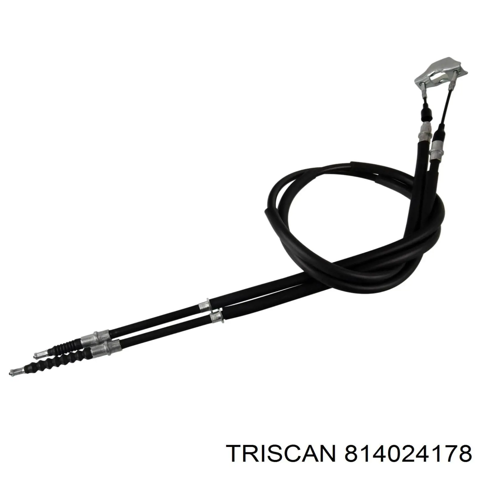814024178 Triscan cable de freno de mano trasero derecho/izquierdo
