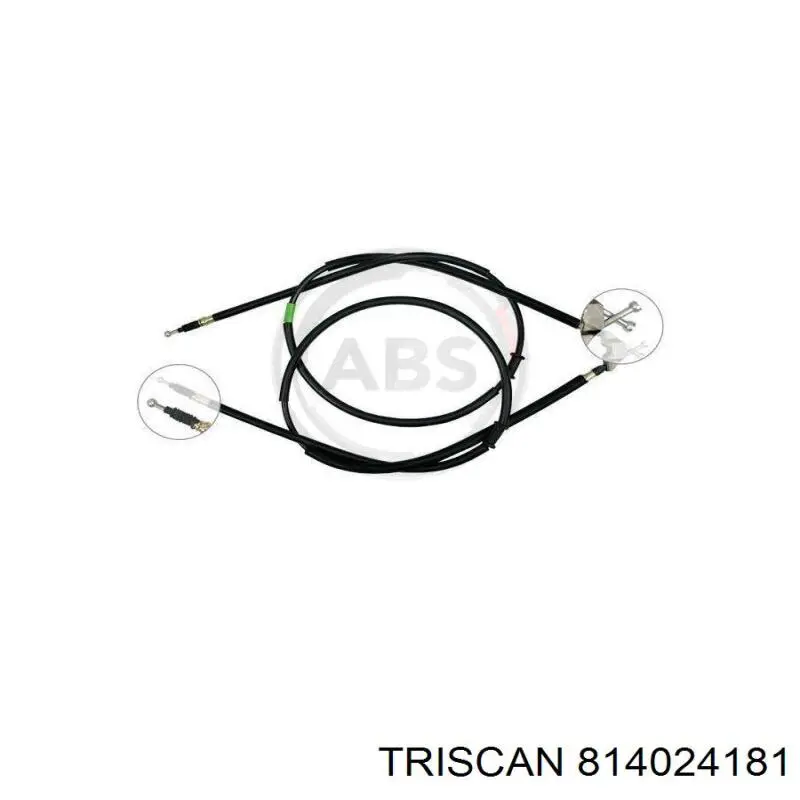 Cable de freno de mano trasero derecho/izquierdo ABE C7X008ABE precio, desde 32,65 EUR