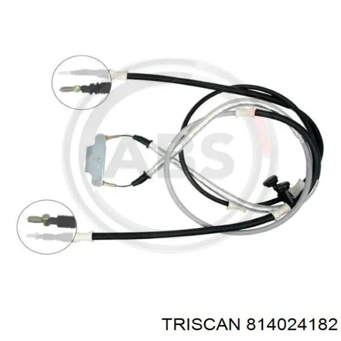 Cable de freno de mano trasero derecho/izquierdo Adriauto 3302191
