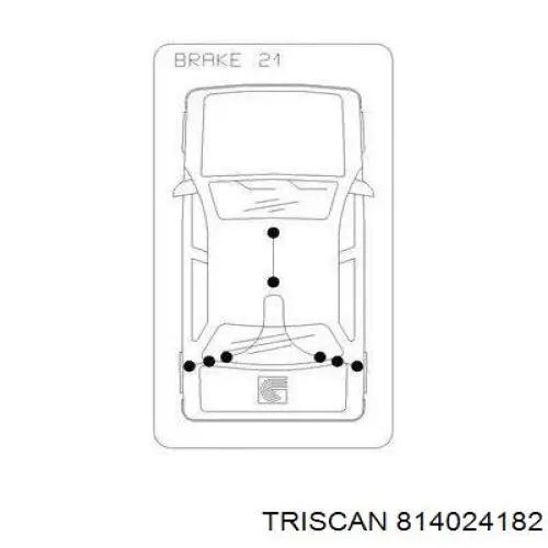 Comprar 3302191 Adriauto Cable de freno de mano trasero derecho/izquierdo