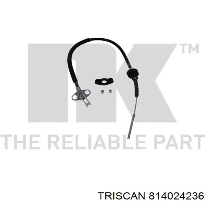 814024236 Triscan cable de embrague