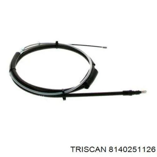 8 140 251 126 Triscan cable de freno de mano trasero derecho/izquierdo