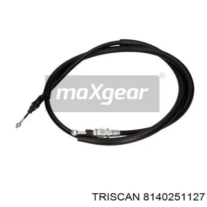 820017839 Nissan cable de freno de mano trasero izquierdo