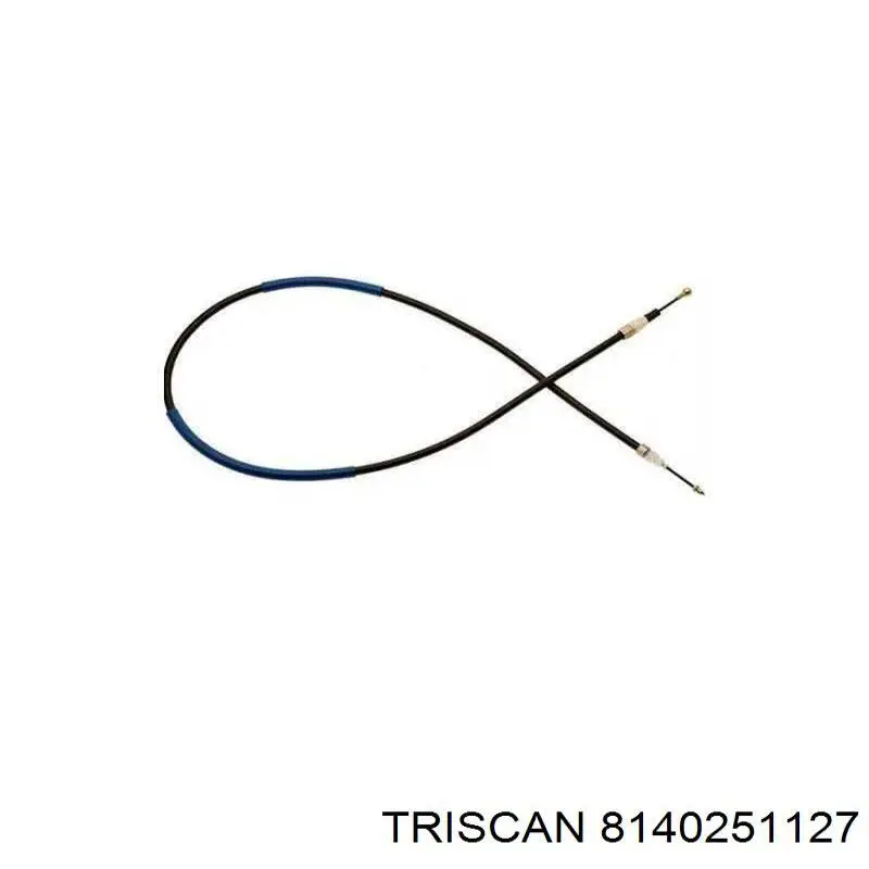 Cable de freno de mano trasero izquierdo 8140251127 Triscan