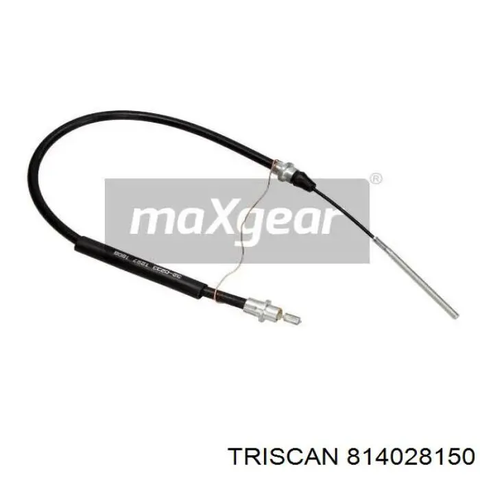 814028150 Triscan cable de freno de mano trasero izquierdo