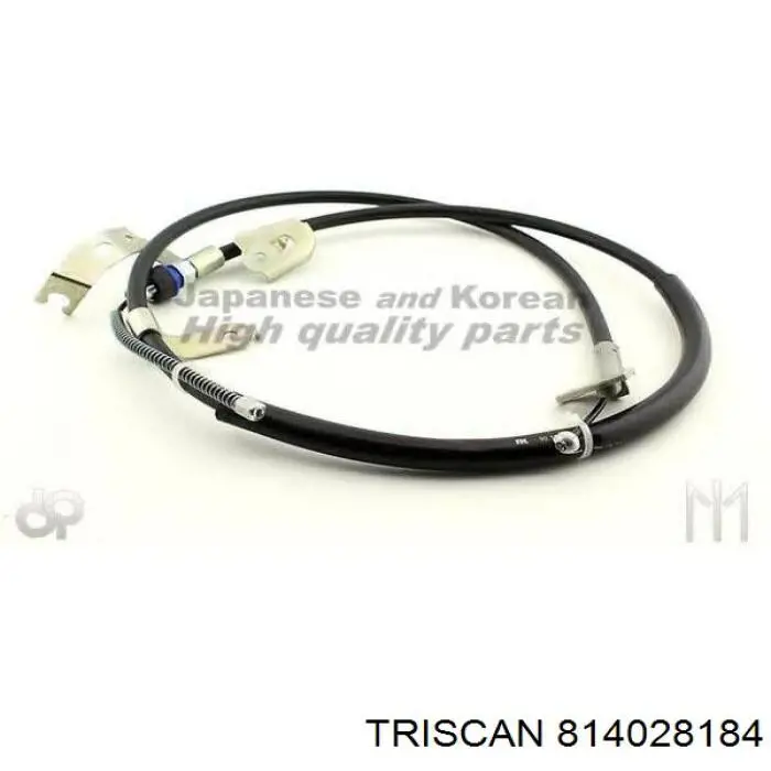 Cable de freno de mano trasero izquierdo 721669 Hans Pries (Topran)