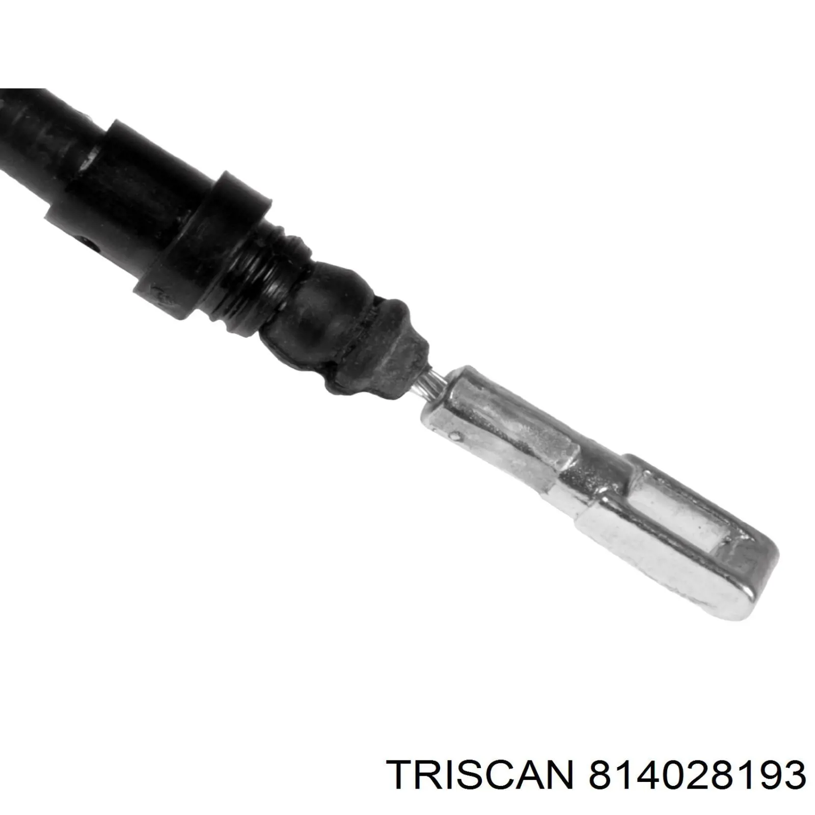 814028193 Triscan cable de freno de mano trasero derecho/izquierdo