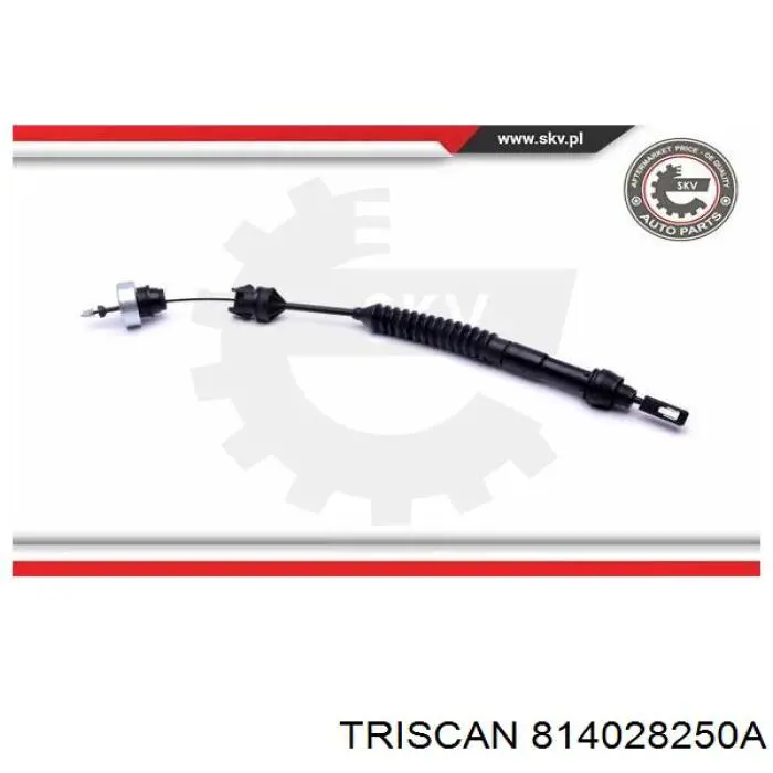 8140 28250a Triscan cable de embrague