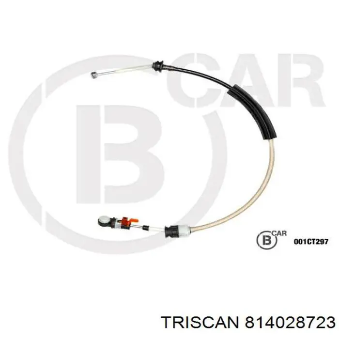 Cable palanca de cambios para Citroen C5 (RD/X7)