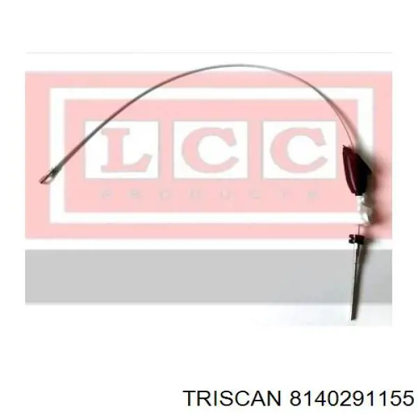 8140291155 Triscan cable de freno de mano delantero
