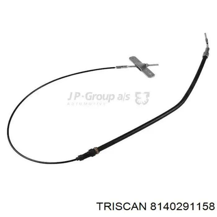 8140291158 Triscan cable de freno de mano delantero
