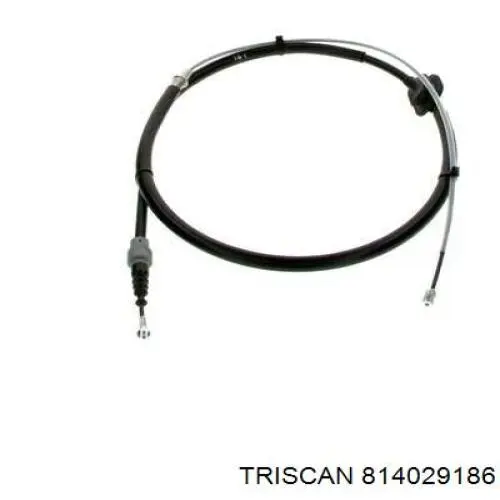 814029186 Triscan cable de freno de mano trasero derecho/izquierdo