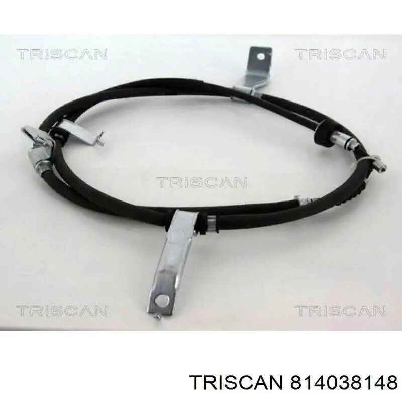 8140 38148 Triscan cable de freno de mano trasero derecho/izquierdo