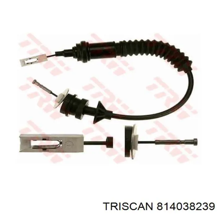 814038239 Triscan cable de embrague