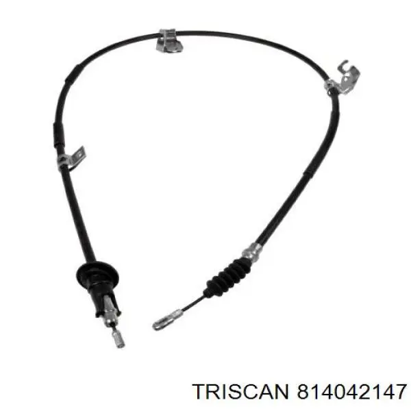 814042147 Triscan cable de freno de mano trasero derecho