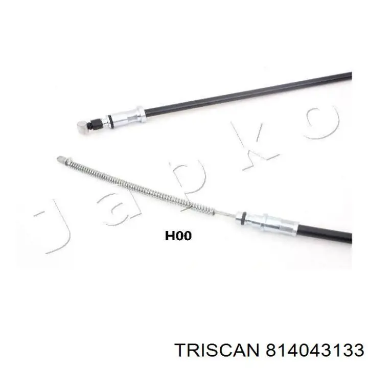 814043133 Triscan cable de freno de mano trasero izquierdo