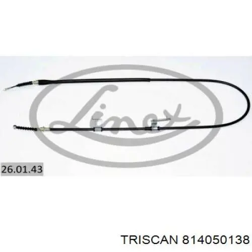 Cable de freno de mano trasero izquierdo ABE C73070ABE precio, desde 24,85 EUR