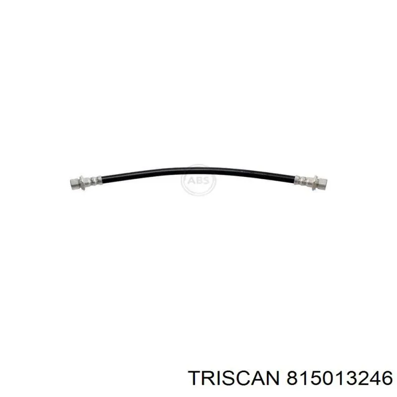 4110056 Metzger tubo flexible de frenos trasero