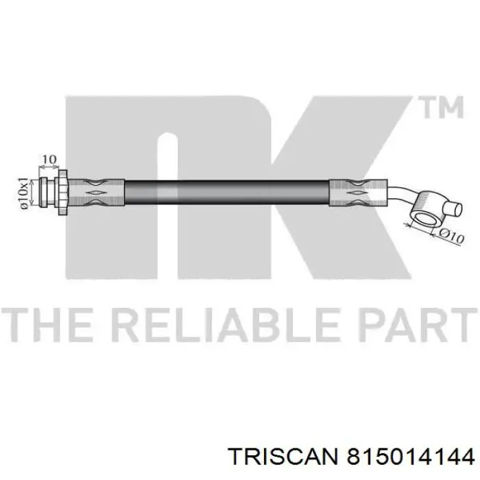 Comprar 58970 Quick Brake Latiguillos de freno delantero izquierdo