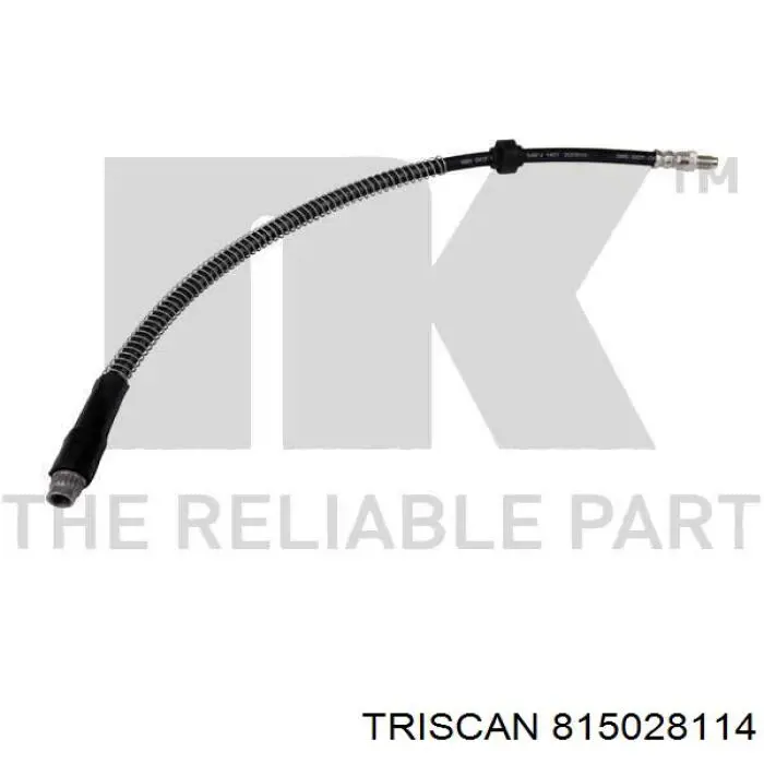Latiguillos de freno delantero 480663 Peugeot/Citroen