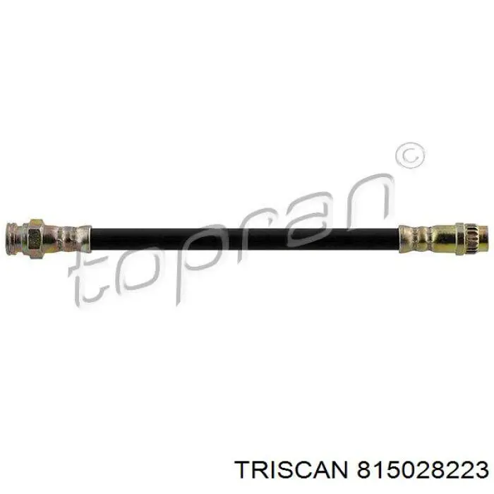 815028223 Triscan tubo flexible de frenos trasero