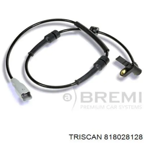 8180 28128 Triscan sensor abs delantero izquierdo