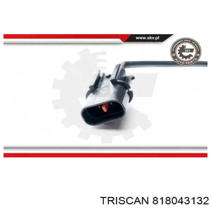 8180 43132 Triscan sensor abs delantero derecho