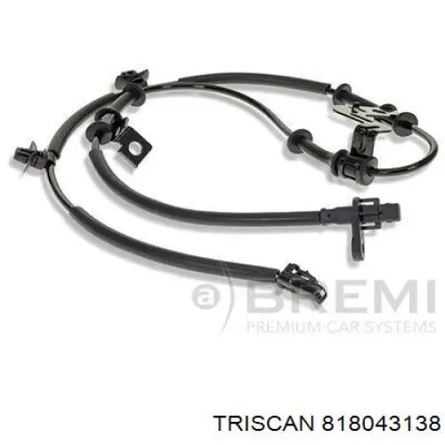 818043138 Triscan sensor abs delantero izquierdo