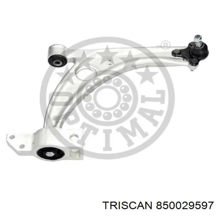 Brazo inferior derecho de la suspensión delantera 527172 Mapco
