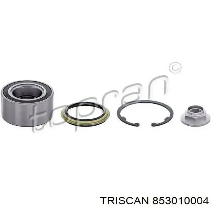 Rodamiento de rueda delantero Mazda FB0126151C